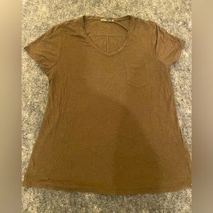 Super Soft Green Prana Pocket T-Shirt